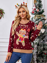 Load image into Gallery viewer, Funny Gingerbread Ugly Christmas Sweater | NCS