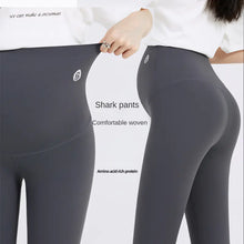 Load image into Gallery viewer, Maternity Velvet Shark Skin Belly Support Pants - # WOM21410011 - PRG