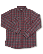 Load image into Gallery viewer, Grand Flannel, Burgundy