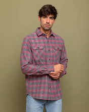 Load image into Gallery viewer, Grand Flannel, Burgundy