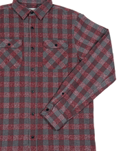 Load image into Gallery viewer, Grand Flannel, Burgundy