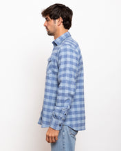 Load image into Gallery viewer, Grand Flannel, Checkered Blue