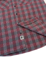 Load image into Gallery viewer, Grand Flannel, Burgundy