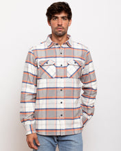 Load image into Gallery viewer, Grand Flannel, Plaid Salmon
