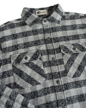 Load image into Gallery viewer, Grand Flannel, Charcoal Gingham