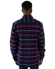 Load image into Gallery viewer, Grand Flannel, Marine Plaid