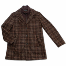 Load image into Gallery viewer, Metropolitan Dual-Layer Wool Car Coat - Chestnut