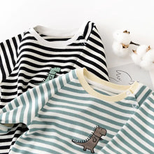 Load image into Gallery viewer, Newborn Baby Striped Rompers - # BAAA21110021