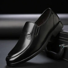 Load image into Gallery viewer, Boys Men's Black Leather Formal Shoes - # BOAA73210006