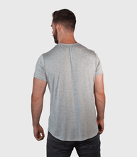 Load image into Gallery viewer, Bamboo Swift Curve-Hem T-Shirt - Heather Grey