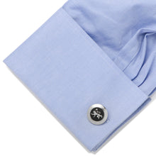 Load image into Gallery viewer, Game of Thrones Lannister Filigree Stainless Steel Cufflinks