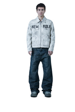 Load image into Gallery viewer, VEIN Twill Crop Top Jacket