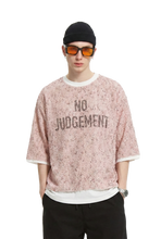 Load image into Gallery viewer, Sparkle S/N Jersey 3/4 Sleeve Crop Top Tee