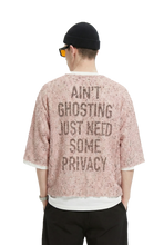 Load image into Gallery viewer, Sparkle S/N Jersey 3/4 Sleeve Crop Top Tee
