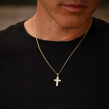 Load image into Gallery viewer, Gemstone Cross Pendant - Diamond