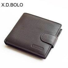 Load image into Gallery viewer, Genuine Leather Cow Hide Wallet