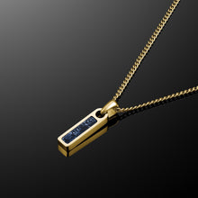 Load image into Gallery viewer, Birthstone Tag Necklace - Gold