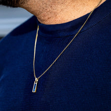Load image into Gallery viewer, Birthstone Tag Pendant - 14K Gold