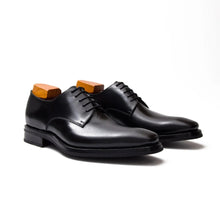 Load image into Gallery viewer, Goodyear Handmade Leather Derby Shoes Black
