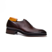 Load image into Gallery viewer, Seamless Goodyear Mens Coffee Oxford Dress Shoes