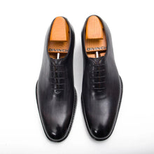 Load image into Gallery viewer, Seamless Goodyear Mens Lron Gray Oxford Dress Shoes