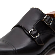 Load image into Gallery viewer, Goodyear Premium Double Monk Strap Shoes Black