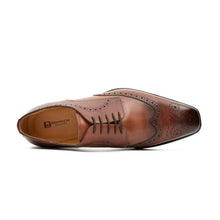 Load image into Gallery viewer, Goodyear welt derby shoes Brogue style Brown