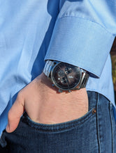 Load image into Gallery viewer, Gray Retro Chronograph