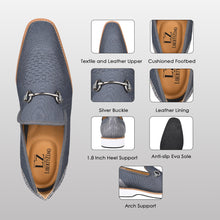 Load image into Gallery viewer, Jack Mens Leather Textile Casual Loafers