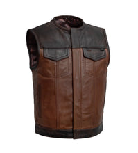 Load image into Gallery viewer, Gunner Men's Leather Motorcycle Vest (Limited Edition)