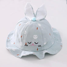 Load image into Gallery viewer, Baby Sun Hat Heart Print Baby Boy/Girl Hat Outdoor Kids Bucket Hat Children Hat Baby Beach Caps Beanie For Girls