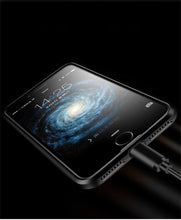 Load image into Gallery viewer, Luxury Black Cool Armor Case For iPhone 8 7 6 6S Plus 5 5s Shockproof Case For iPhone X XS MAX XR Stand Cover Case Heavy Duty Shockproof Armor Dual Layer Protection Back Case Cover