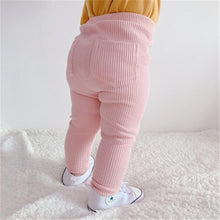 Load image into Gallery viewer, Baby Girls Leggings Cotton Pants Spring Autumn Kids Girls Pants Fashion Solid Long Trousers Children's Pants