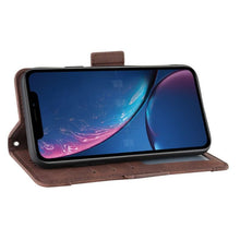 Load image into Gallery viewer, Wallet Cases For iPhone XR Case Magnetic Closure Flip Cover For iPhone X XS Max Leather Card Photo Holder Phone Bags PU Leather Flip Case Cover Stand Pocket for iPhone