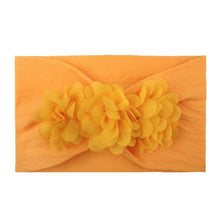 Load image into Gallery viewer, Handamde New Colorful Chiffon Flower Headband for Newborn Baby Toddler Ribbon Elastic Baby Headdress Kids Hair Band Girl Bow Knot Styling