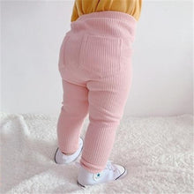 Load image into Gallery viewer, Baby Girls Leggings Cotton Pants Spring Autumn Kids Girls Pants Fashion Solid Long Trousers Children's Pants