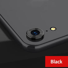 Load image into Gallery viewer, Camera Cover Anti-Scratch Tempered Glass Film For iPhone XR Camera Lens Protector Ring Plating Aluminum For iPhone XR Camera Case Cover Ring Protection