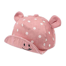 Load image into Gallery viewer, Modern Children Cute Sun Hat Polka Dot Baby Hat Girl Boy Sun Hat With Ears Baseball Cap For Boys Kids
