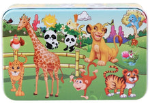 Load image into Gallery viewer, New 60 Pieces Wooden Toys Puzzle Kids Toy Cartoon Animal Wood Toys Puzzles For Child Early Educational Learning Toys for Children