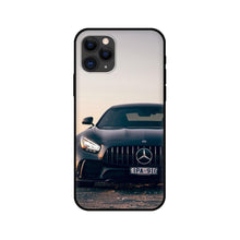 Load image into Gallery viewer, Black Case For Iphone 5 5s SE 2020 6 6s 7 8plus x 10 XR XS 11 12 13 Mini Pro MAX Silicon Cover Car Design Matte Black Silicone Back Cover For iPhone