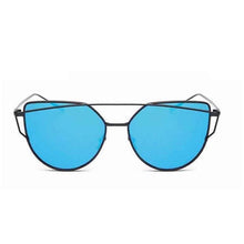 Load image into Gallery viewer, Luxury Vintage Modern Cat Eye Metal High Quality Frame With Miror Sunglasses For Women and Lady sunglasses With UV400 Protection