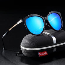 Load image into Gallery viewer, Stevvex Polarized Cat Eye Sunglasses Women Gradient Round Sun glasses for Women oculos lunette de soleil femme