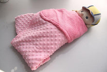 Load image into Gallery viewer, Baby Newborn Thermal Soft Fleece Swaddling Blanket, Solid Bedding Set Cotton Quilt for Infants Baby Kids
