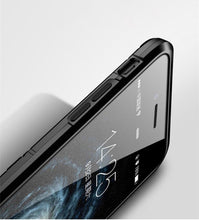 Load image into Gallery viewer, Luxury Black Cool Armor Case For iPhone 8 7 6 6S Plus 5 5s Shockproof Case For iPhone X XS MAX XR Stand Cover Case Heavy Duty Shockproof Armor Dual Layer Protection Back Case Cover