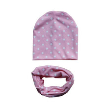 Load image into Gallery viewer, Modern Baby Boys & Girls Hat Scarf Set Beanie Boys Caps with Scarf for Kids In elegant Modern Design