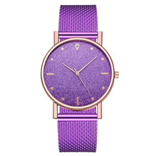 Load image into Gallery viewer, Cusual Ladies Watch Romantic Starry Sky Dial Women's Quartz Fashion Wristwatch For Women and Girls