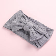Load image into Gallery viewer, Handmade Modern Baby Headband Soft Elastic Cotton Baby Hat Solid Color Kids Cap Bonnet Knit Girls Hats Hairband Baby Accessories For Mother & Daughter