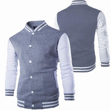Load image into Gallery viewer, Mens Fashion Casual Slim Fit Jacket Men/Boy Baseball Jacket Men Fashion Design Classic Elegant Clothing Men's College Comfortable Jacket High School Long Sleeves Jackets