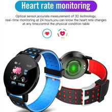 Load image into Gallery viewer, New Bluetooth Smart Watch For Men and Woman With Multifunction Blood Pressure Smartwatch Sport Tracker Band For Android IOS and WhatsApp Connection