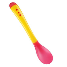Load image into Gallery viewer, Baby Soft Silicone Spoon Infant Feeding Spoon Utensils Auxiliary Food Spoon Learn Eat Training Soft Spoon Children Tableware